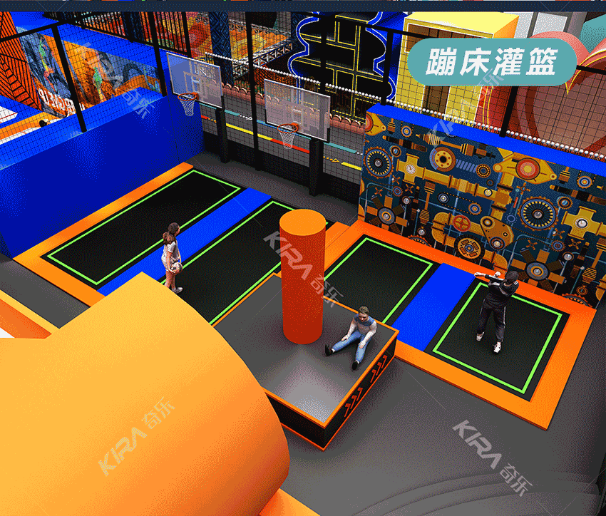 園，樂園內(nèi)的項目有海綿池闖關(guān)、